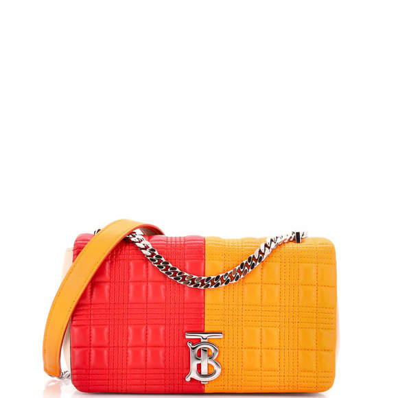 Burberry Small Lola Shoulder Bag Quilted Lambskin